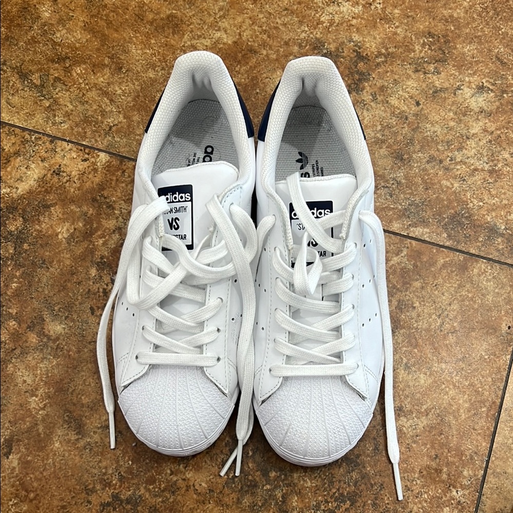 Womens Adidas White Sneakers